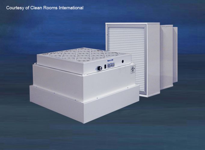 CRI SAM MS GS 22 HEPA Ceiling Terminal Fan Filter